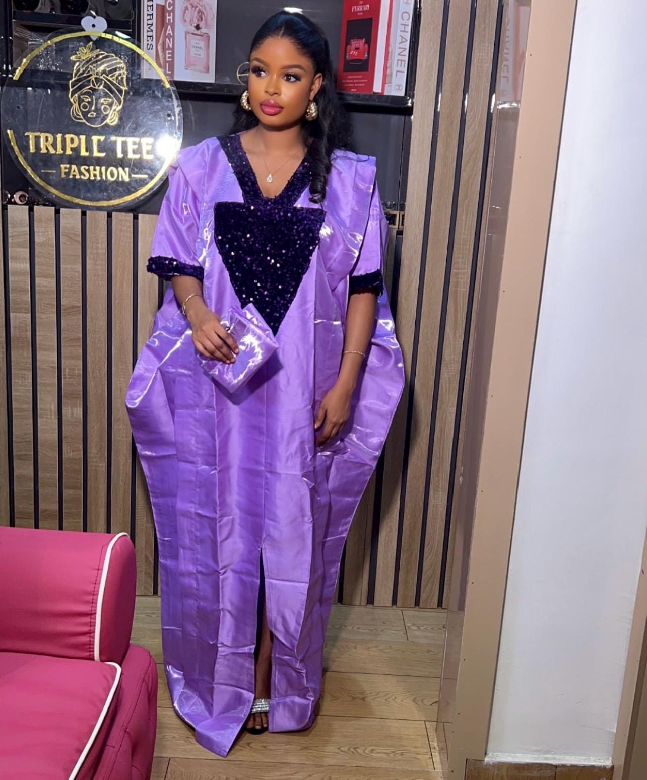 African Liquid mikado and Sequins boubou| danshiki | Kaftan| Jalabiya| Rich aunty | Nigerian dress| Party dress| Mikado boubou