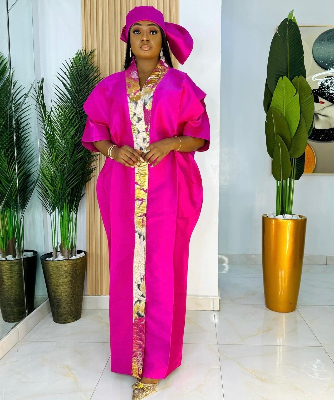 African Mikado dress| danshiki | Kaftan| Jalabiya| Rich aunty | Nigerian dress| One size fits all| Mikado Brocade boubou| Brocade