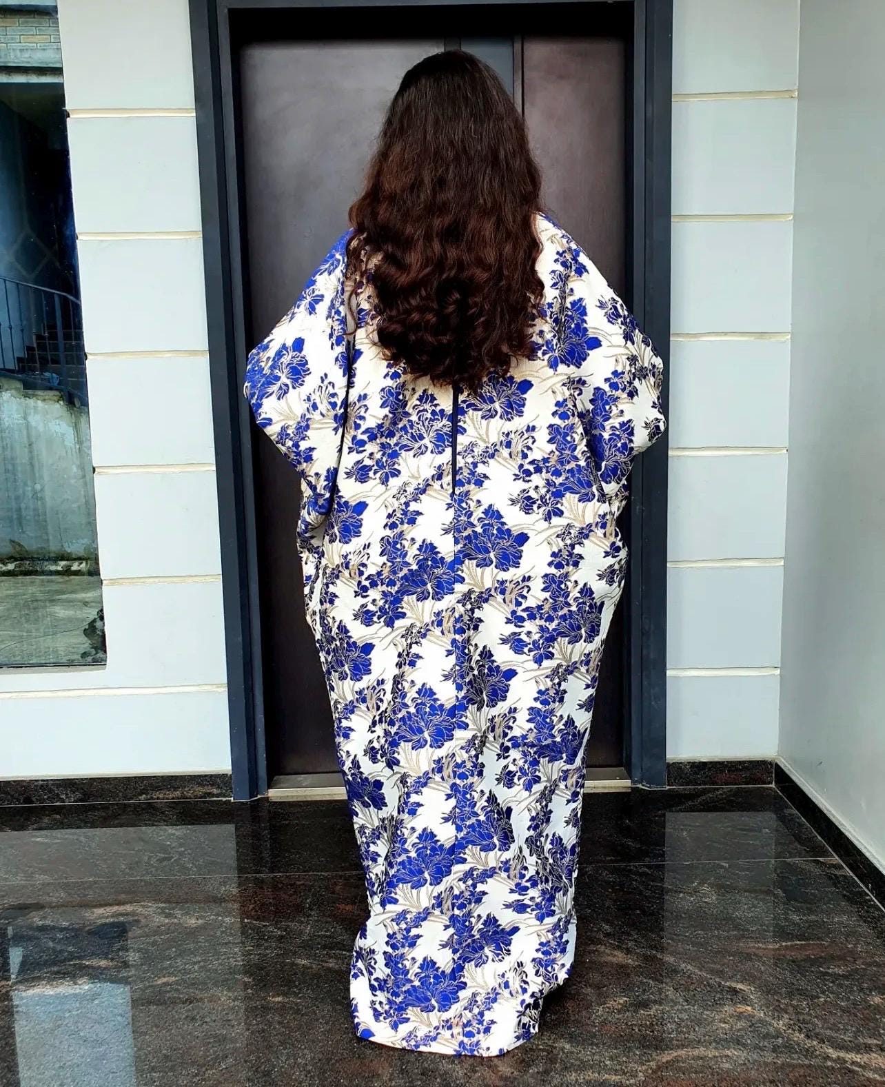 African Mikado Brocade Boubou| danshiki | Kaftan| Jalabiya| Rich aunty | Nigerian dress| One size fits all| Mikado Brocade boubou| Brocade