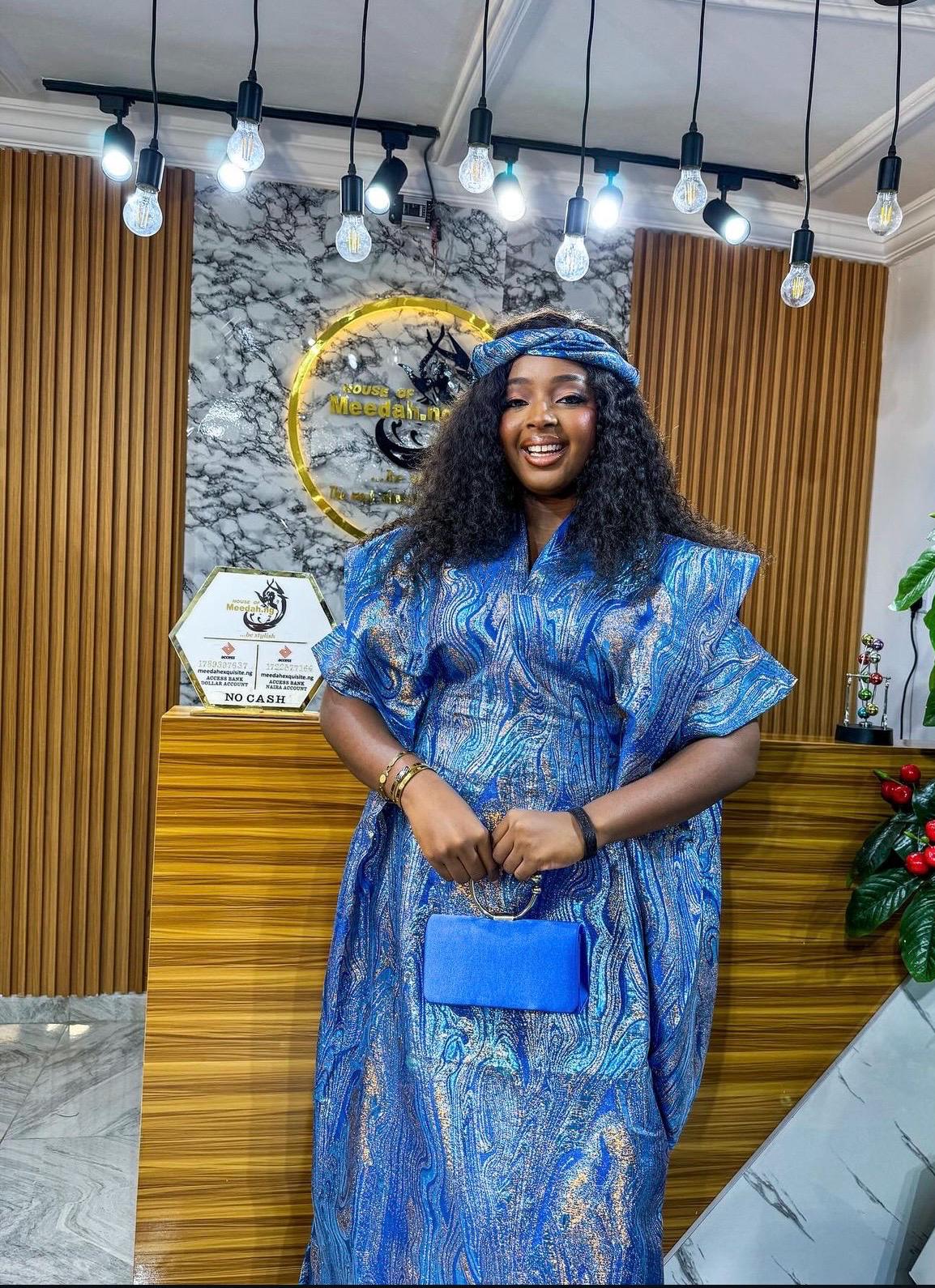 African brocade boubou dress| Rich aunty| danshiki | Kaftan| Jalabiya| Nigerian dress bubu| Party dress| European brocade boubou| Modesty
