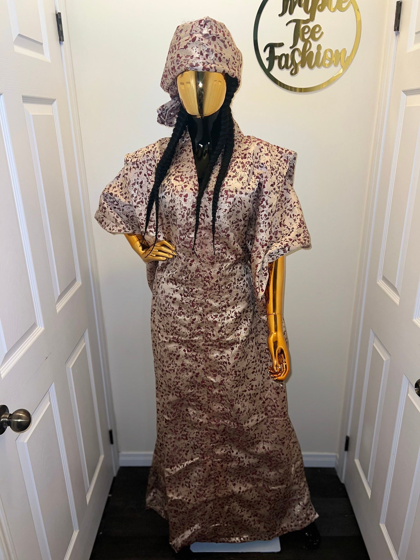 African Brocade Boubou| Eid African dress| danshiki | Kaftan| Jalabiya| Rich aunty | Nigerian | European brocade boubou