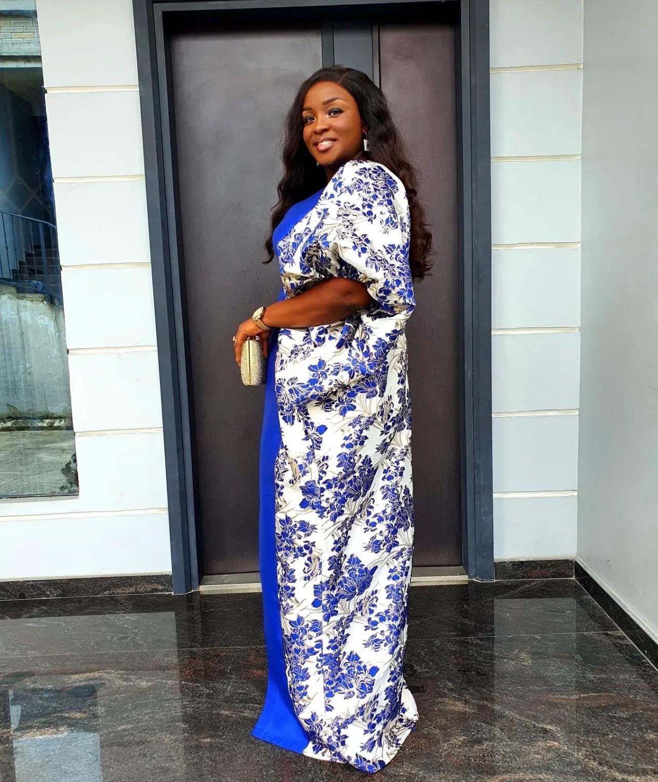 African Mikado Brocade Boubou| danshiki | Kaftan| Jalabiya| Rich aunty | Nigerian dress| One size fits all| Mikado Brocade boubou| Brocade