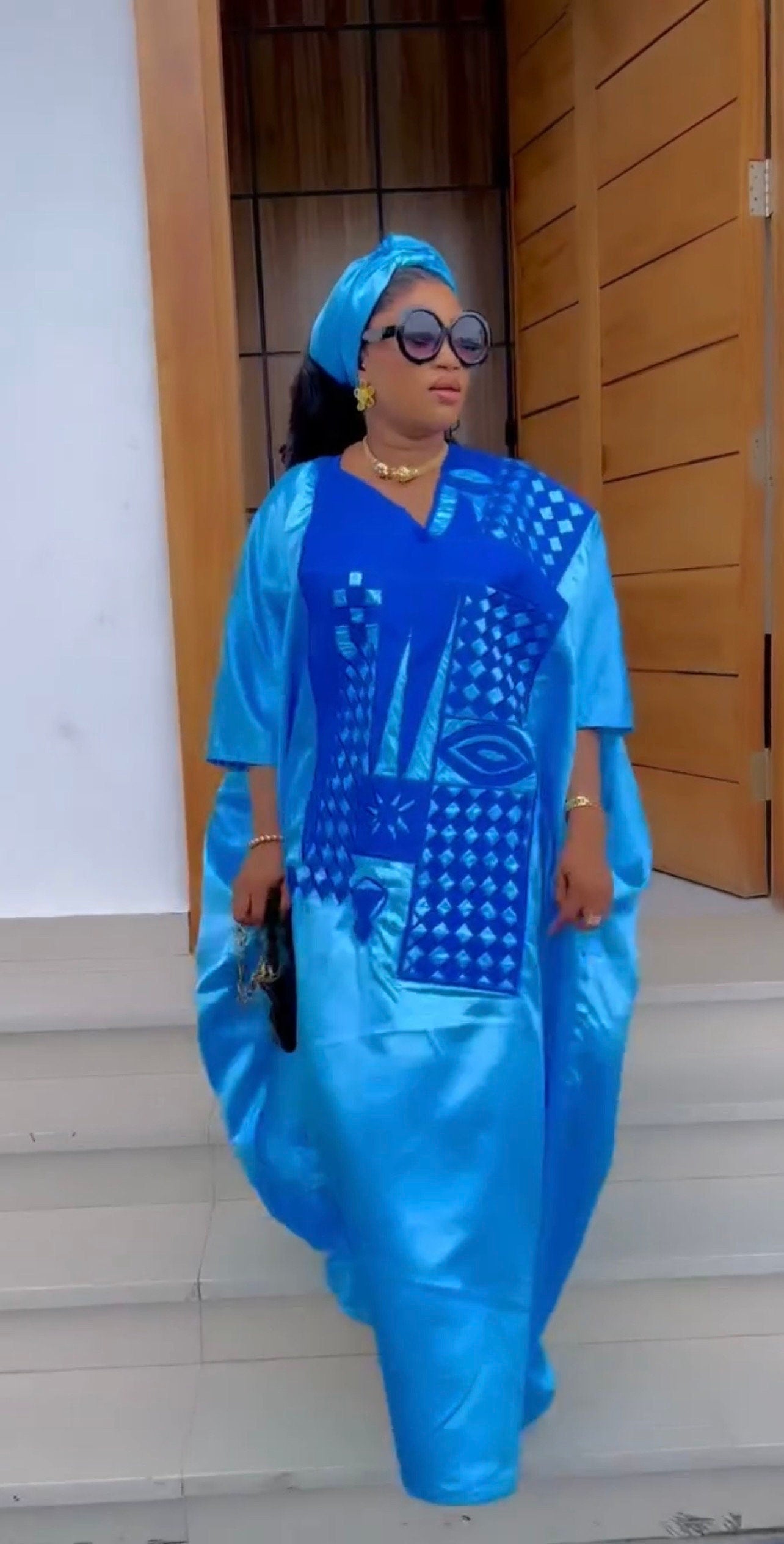 African Embroidery Mikado boubou | Mikado | long danshiki | Kaftan| Modest Dress | Rich aunty | Nigerian dress| Party dress| African Culture