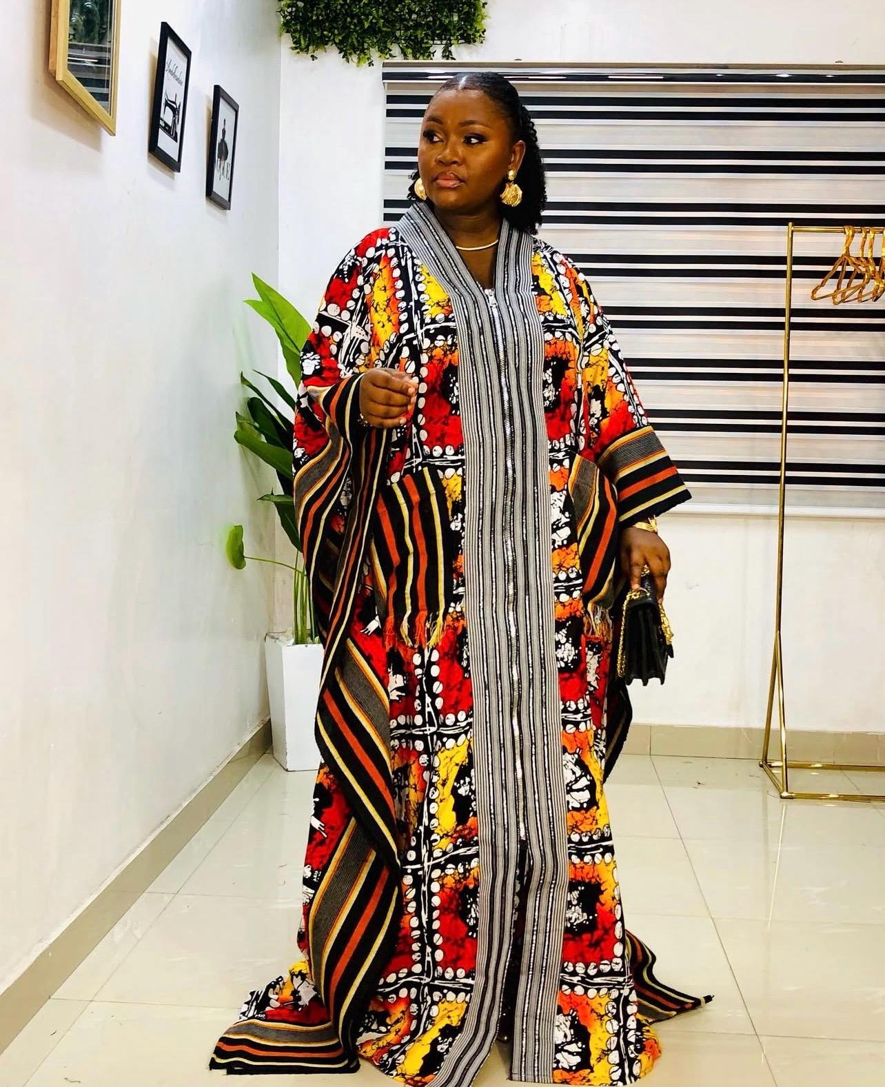 African Ankara Brocade dress| danshiki | Kaftan| Handmade African print dress | Nigerian made | Tie and Dye | Boubou| Rich aunty| Ankara