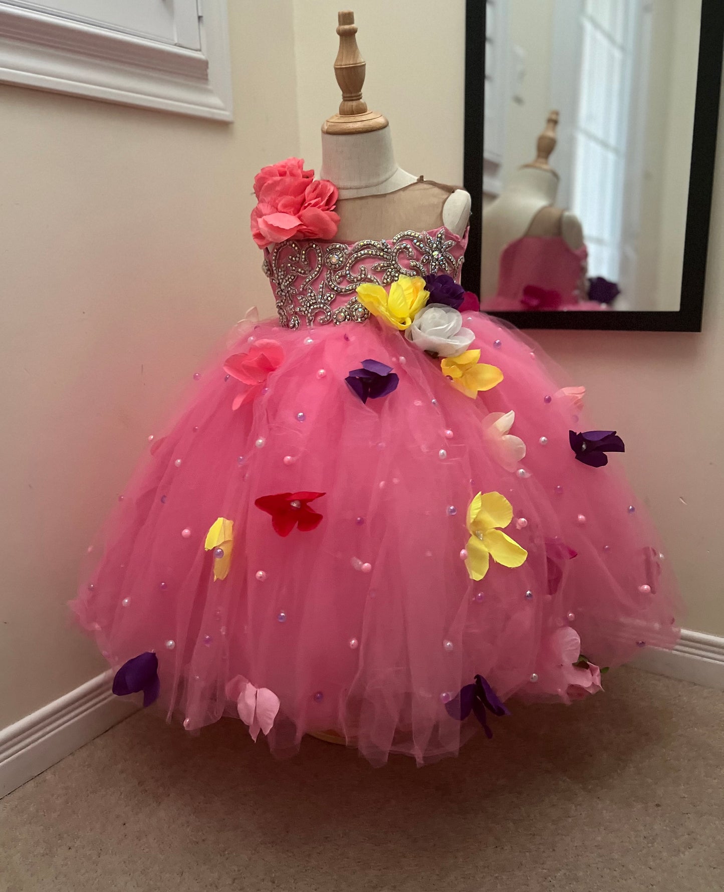 Beautiful Princess Baby Girl Birthday Dress| Flower Girl Dress| Fairytale Dress| Kids BallgownBlack History