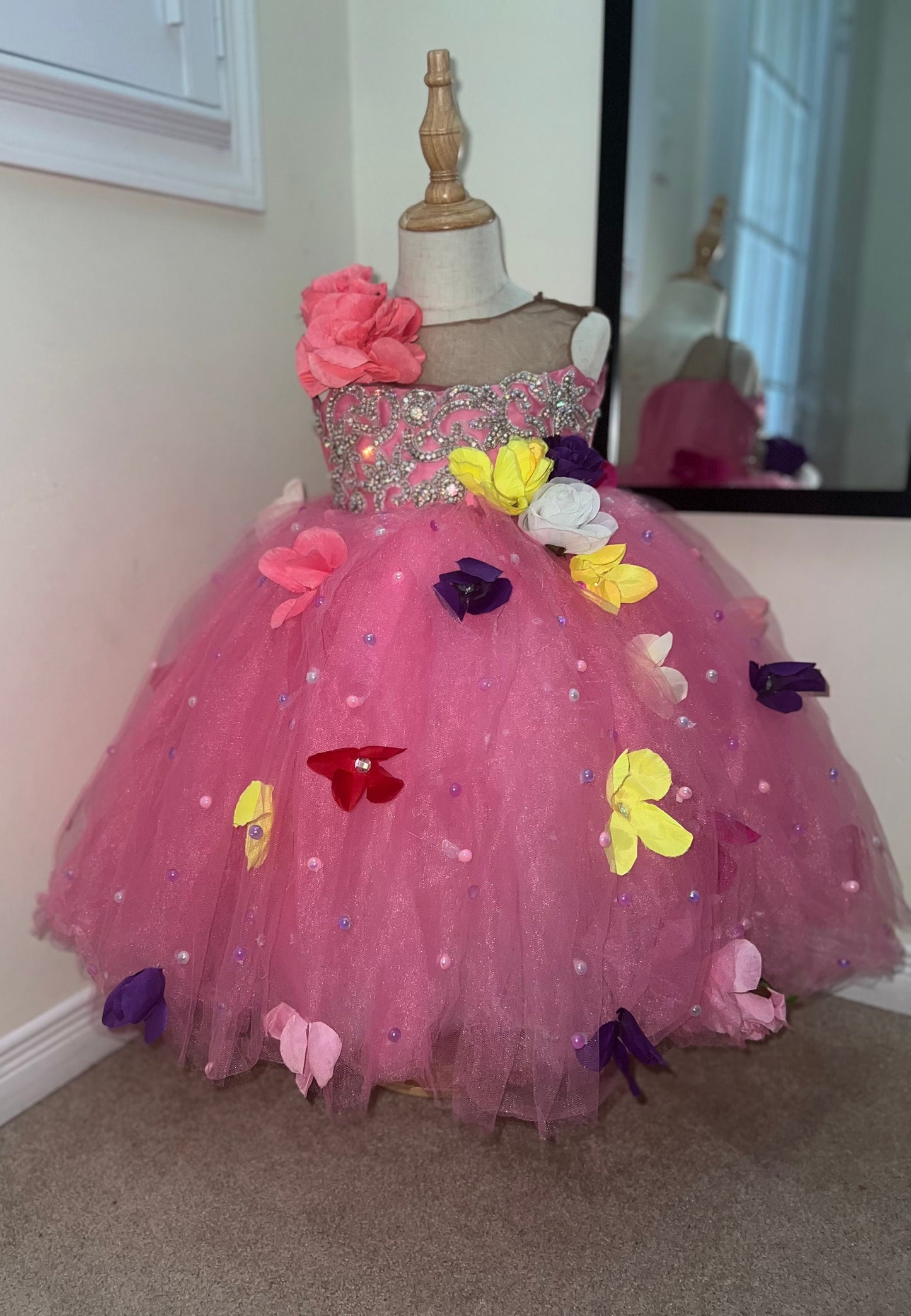 Beautiful Princess Baby Girl Birthday Dress| Flower Girl Dress| Fairytale Dress| Kids BallgownBlack History