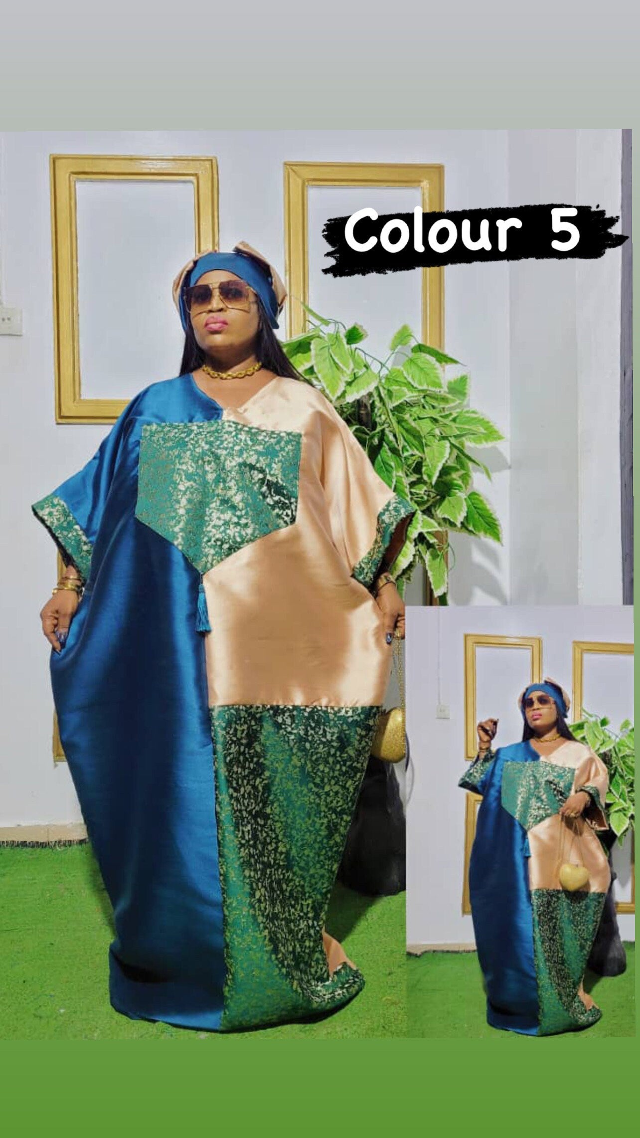 African Mikado dress| Boubou| Kaftan| African print dress | Nigerian made | Kaftan| One Size Fits All| Eid Dress| Rich Aunty Bubu| Mikado