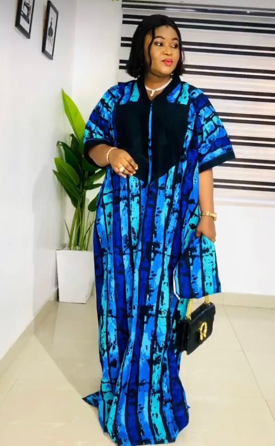 African dress| long danshiki | Kaftan| Jalabiya| Adire | Ankara| Nigerian made| Party dress| One size fits all| plus size bubu| Gift for her