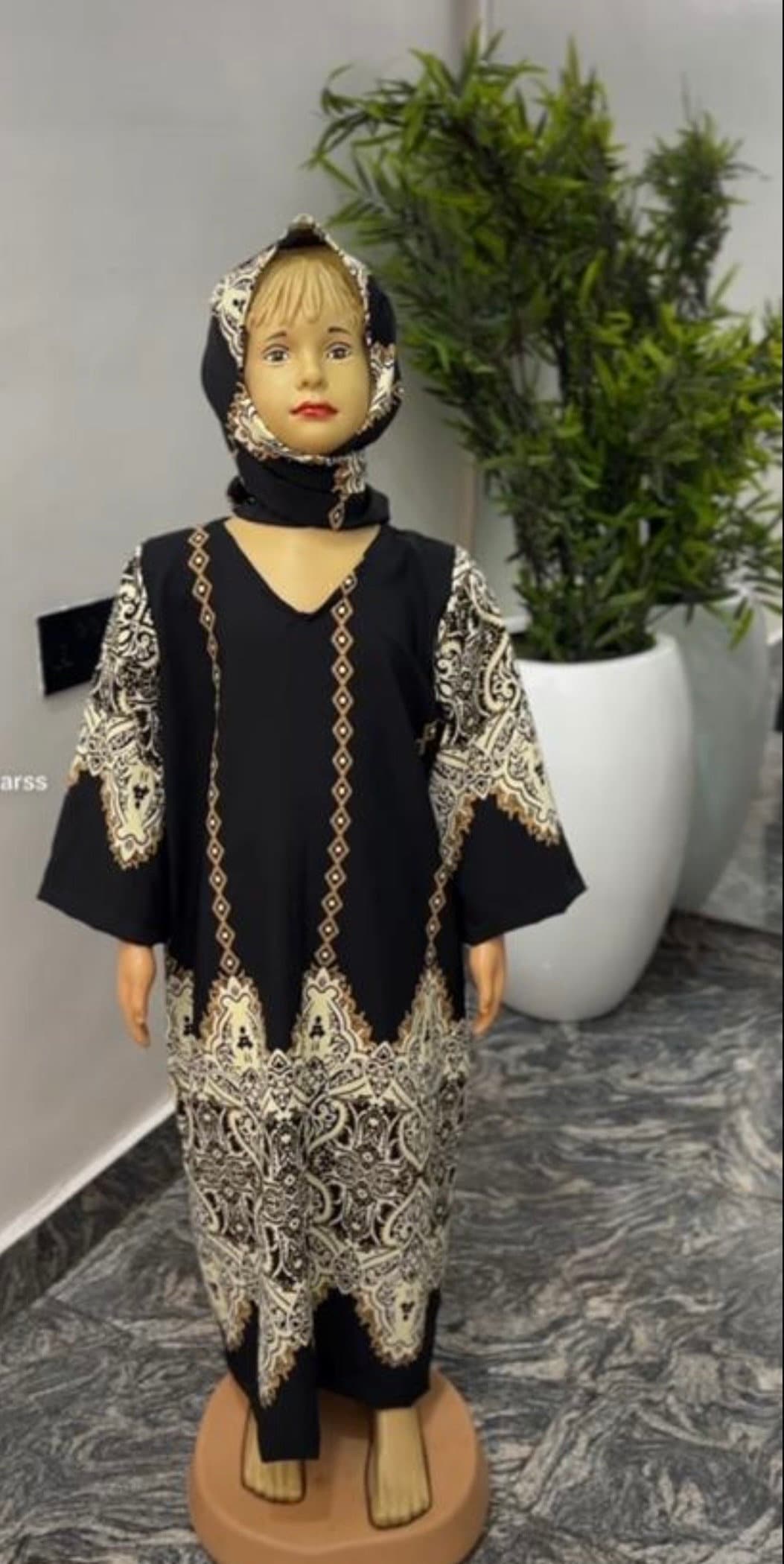 Kids' Jalabiya Dress | Eid Baby Girl Outfit