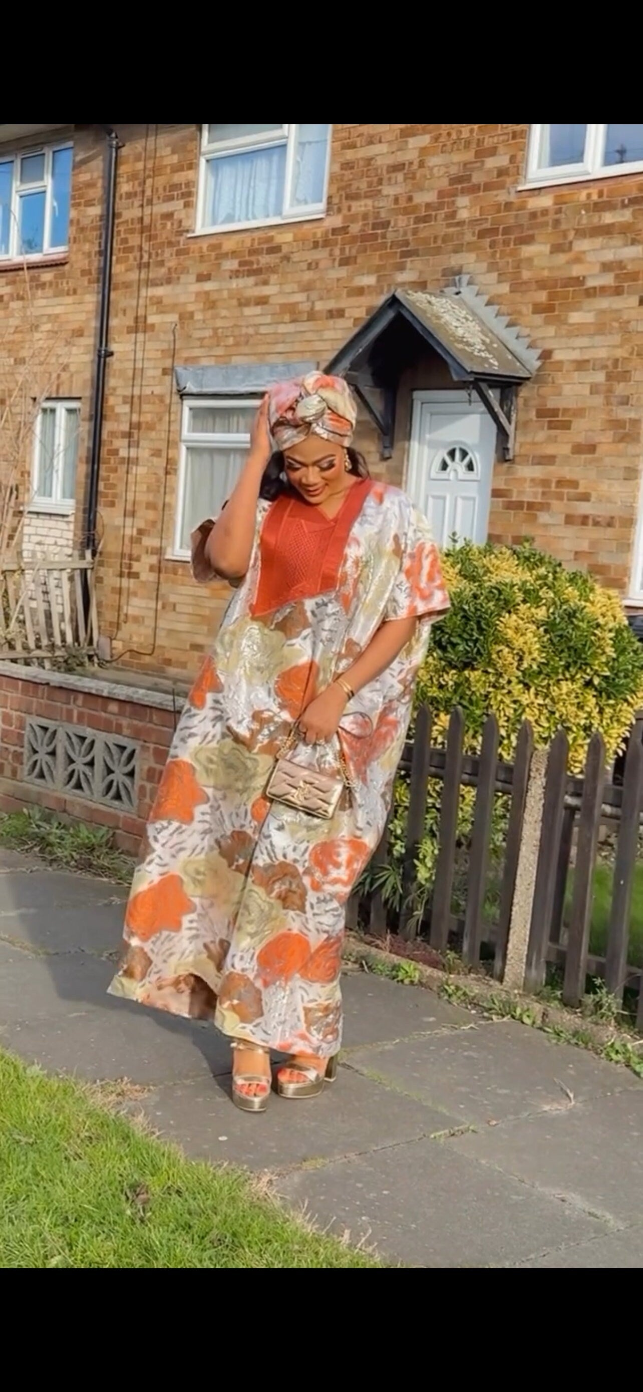 High Quality European Damask Brocade Agbada dress| danshiki| Nigerian made | African Fashion| Boubou| Rich aunty| Agbada for women| Tinko