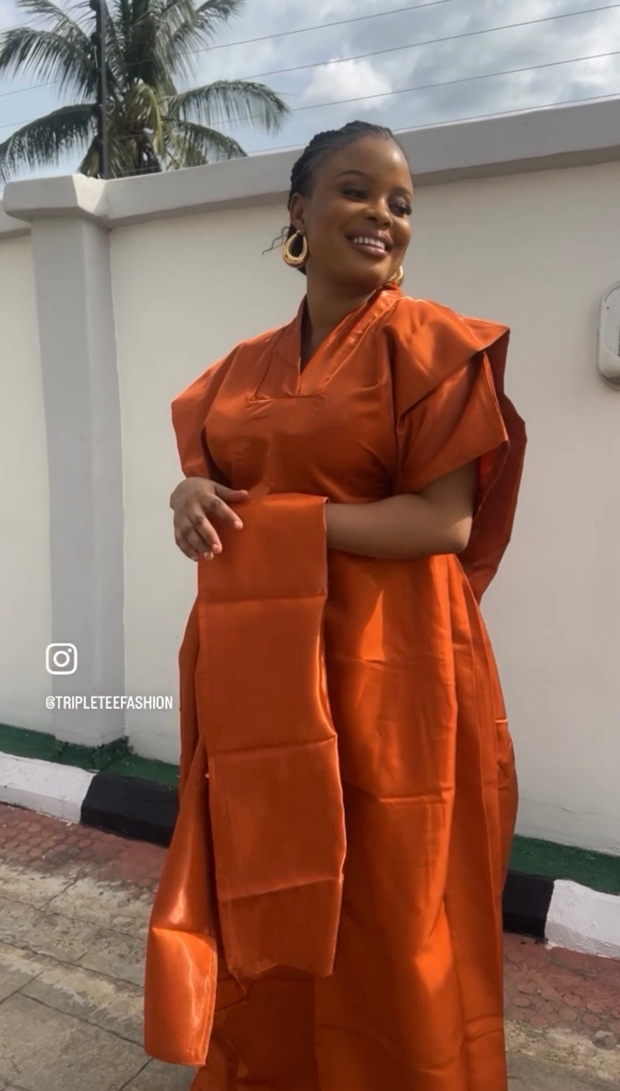 Liquid Mikado Boubou Dress | African Kaftan, Party Dress