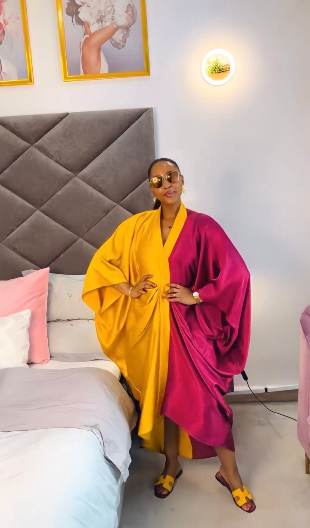 High quality duchess silk dress| Boubou| Rich aunty vibes| African dress| danshiki | Kaftan| Jalabiya| Rich aunty | Nigerian dress| Ankara