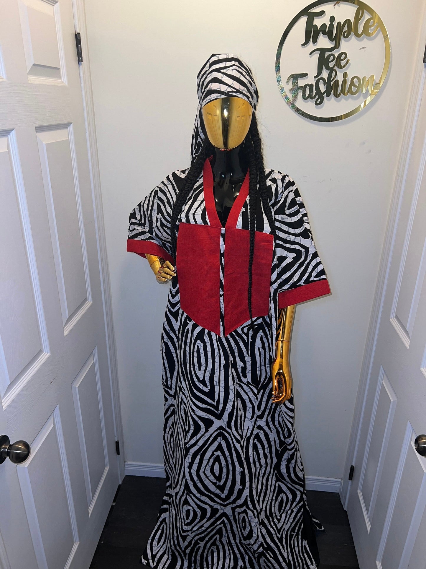 African Ankara boubou | long danshiki | Kaftan| Jalabiya| Adire | Ankara| Nigerian made| Kaftan| Modest dress| Ramadan| Rich Aunty