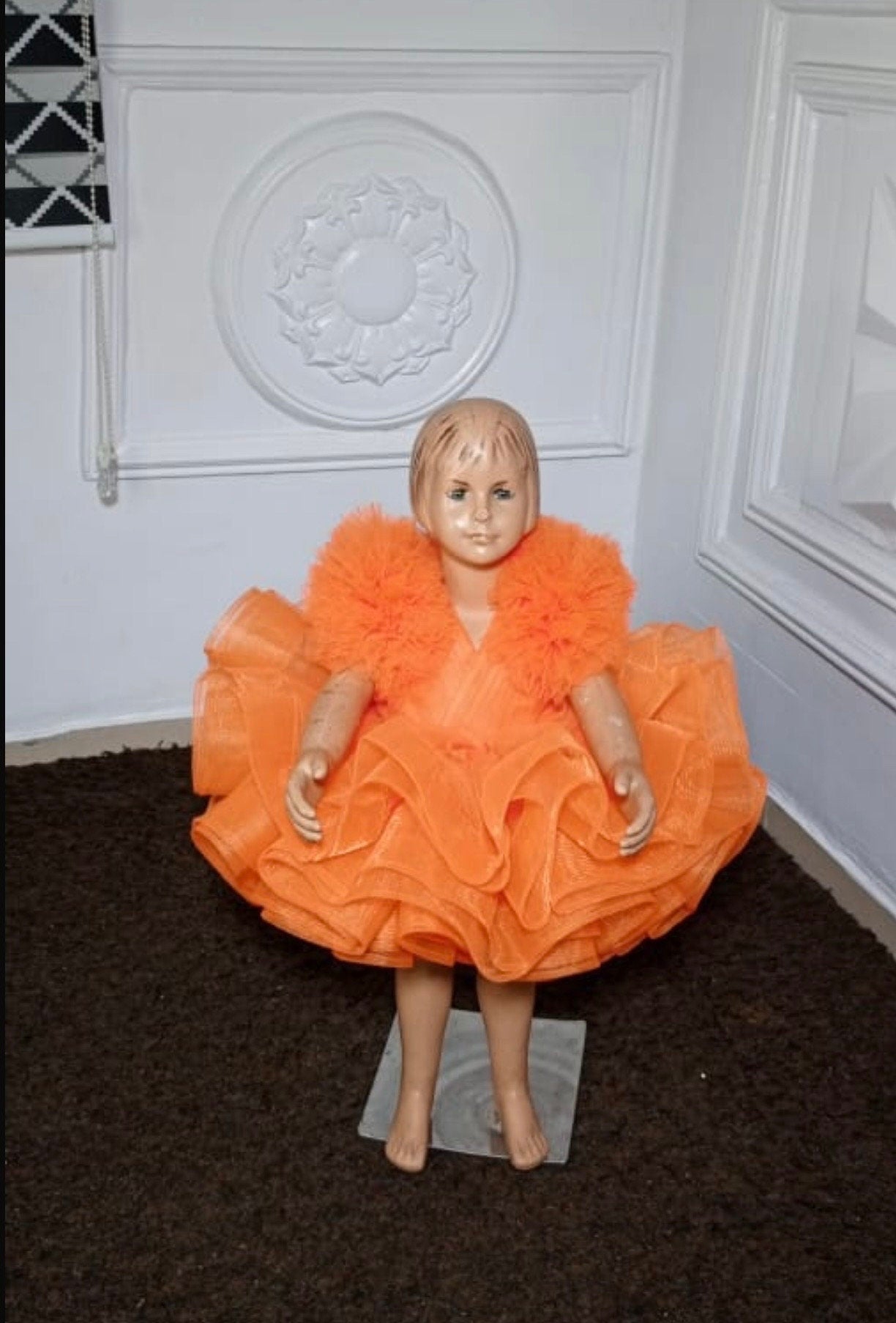 Beautiful Princess Baby Girl Birthday Dress| Flower Girl Dress| Fairytale Dress| Kids Ballgown| Kids Birthday Photoshoot Dress