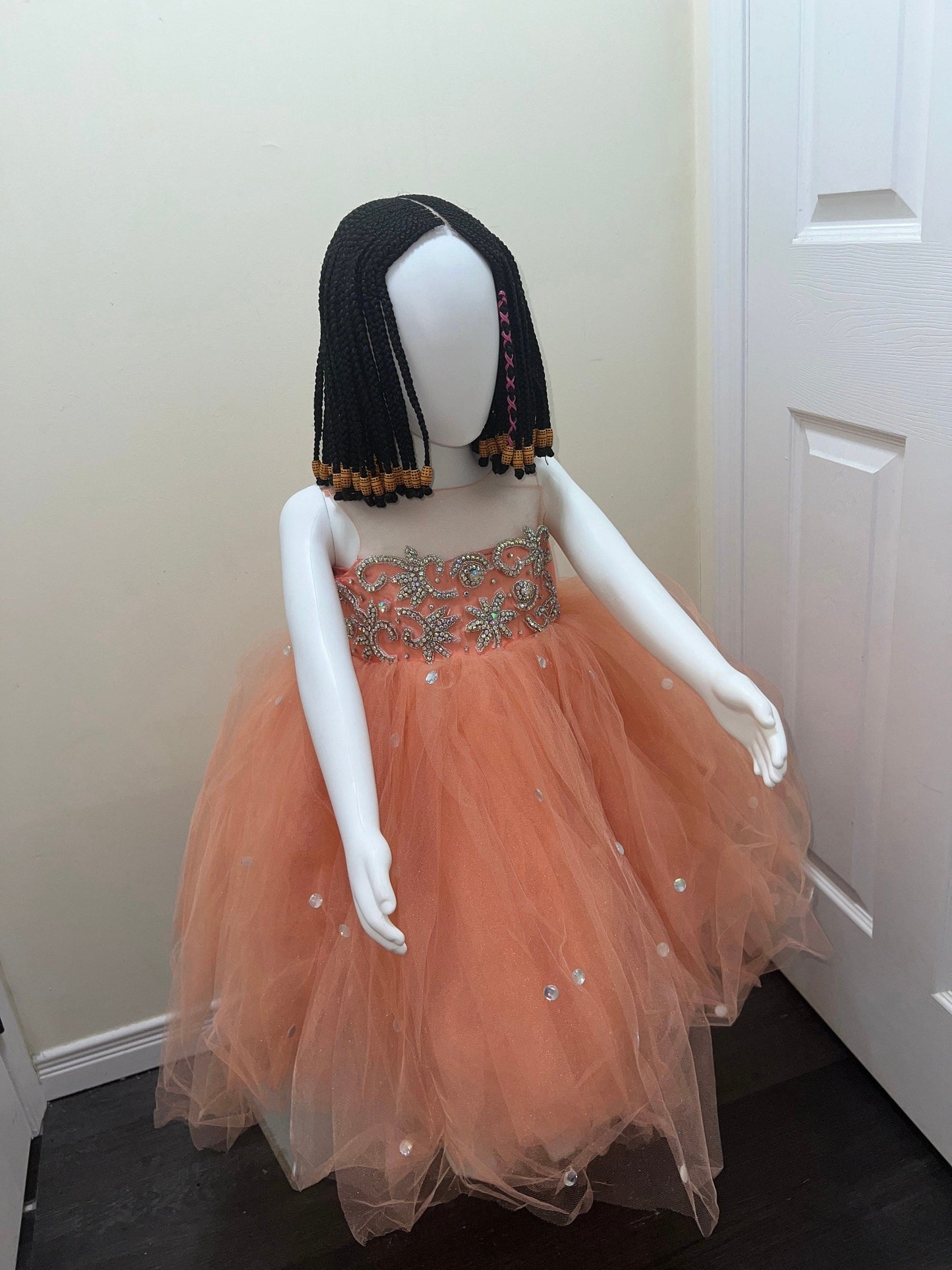 Beautiful Princess Baby Girl Birthday Dress| Flower Girl Dress| Fairytale Dress| Kids Ballgown| Kids Birthday Photoshoot Dress