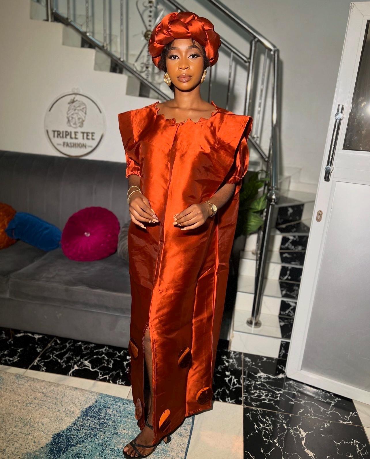 African mikado boubou| danshiki | Kaftan| Jalabiya| Rich aunty | Nigerian dress| Party dress| Mikado boubou| Liquid mikado| African Dress