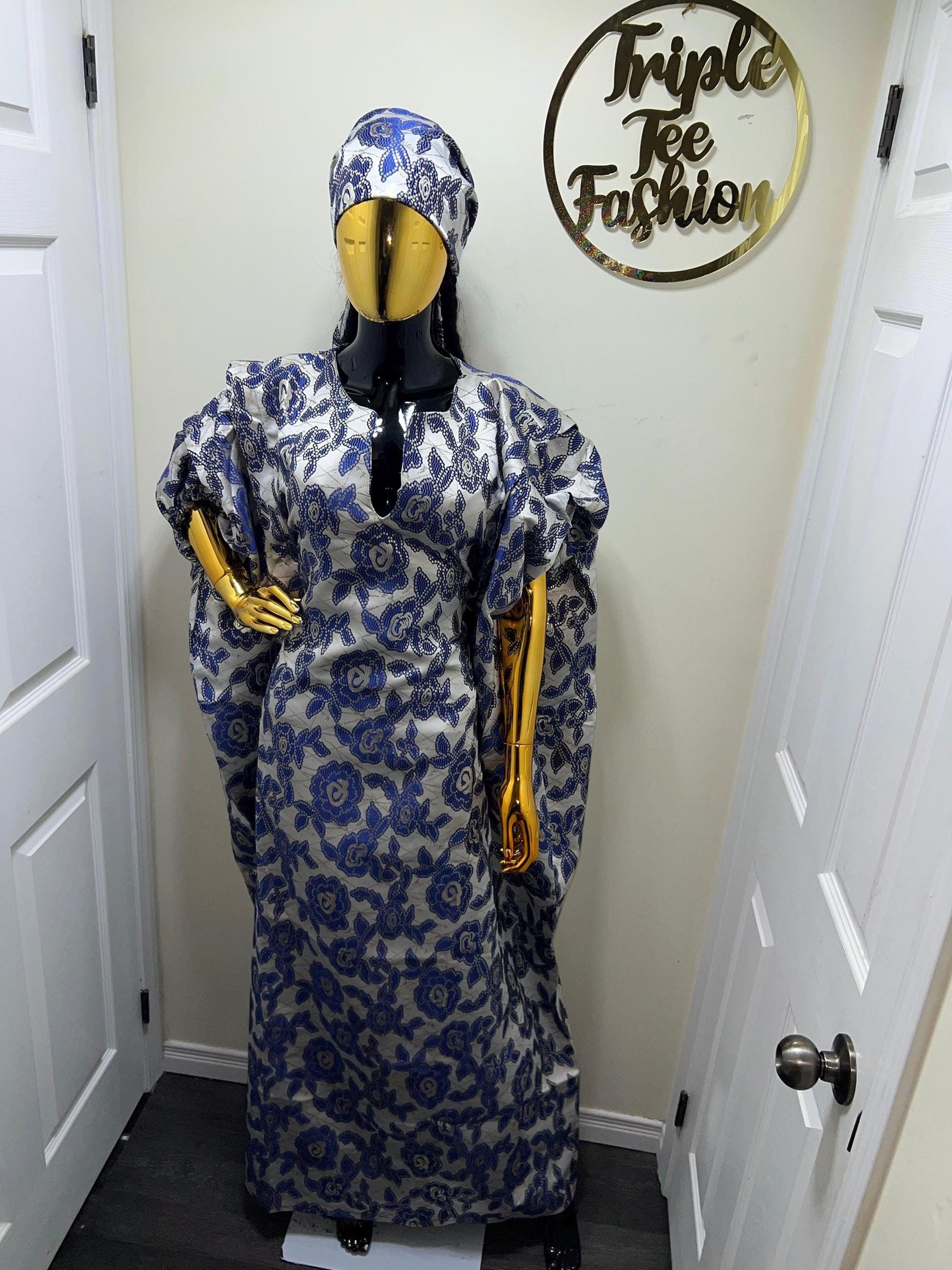African European brocade boubou| Rich Aunty danshiki | Kaftan| Jalabiya| Rich aunty | Nigerian dress| Party dress| One size fits all|