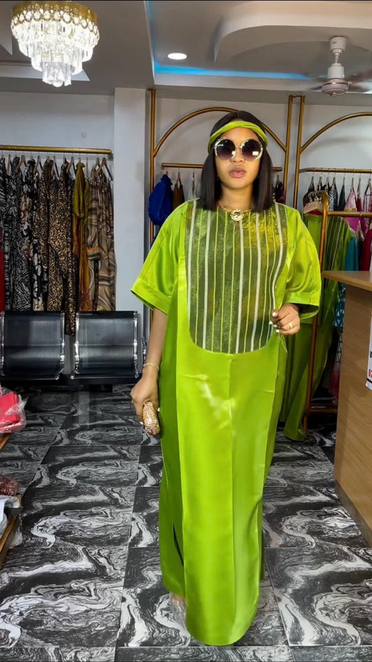 African liquid mikado boubou| danshiki | Kaftan| Jalabiya| Rich aunty | Nigerian dress| Party dress| Mikado and Aso Oke boubou