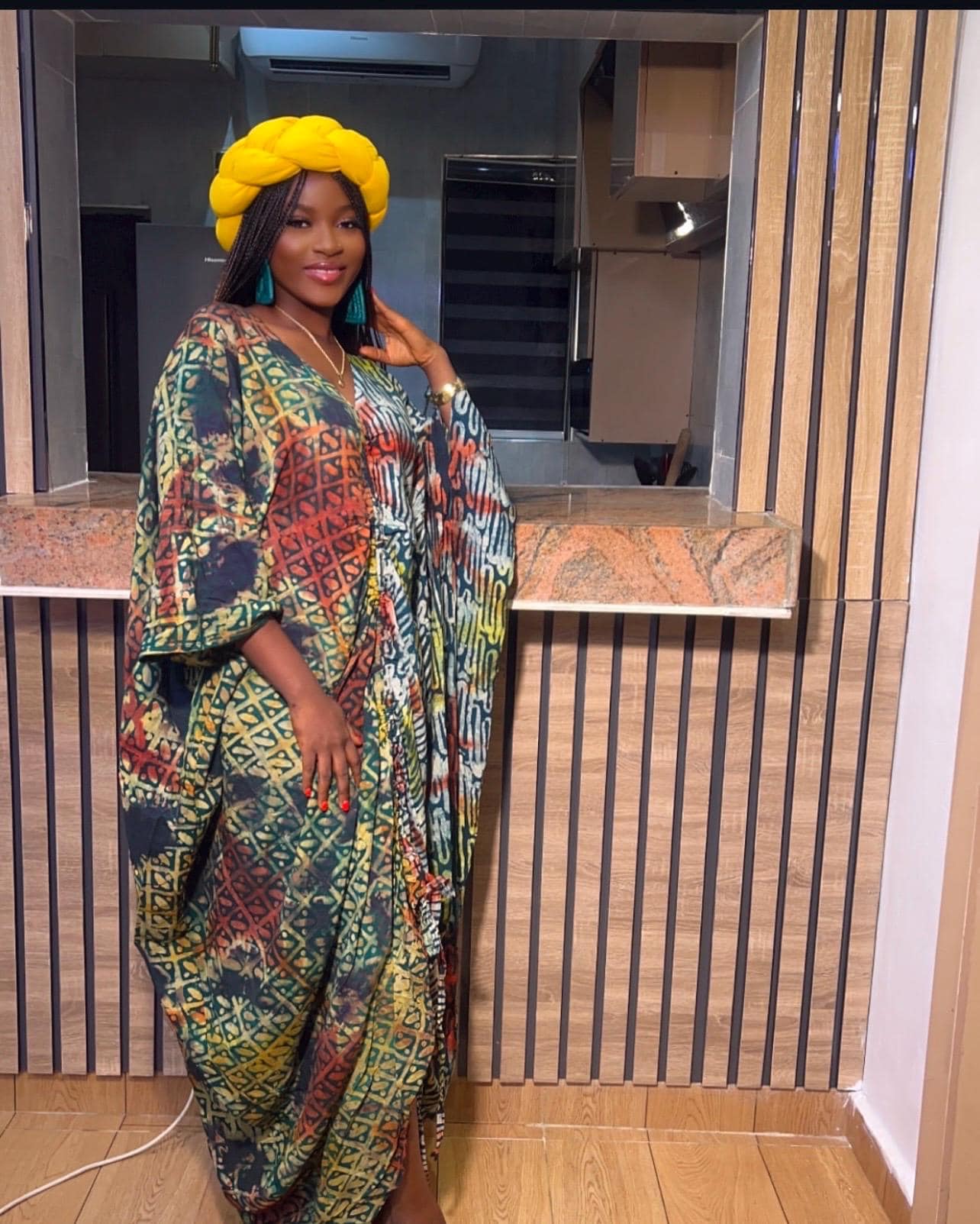 African Adire Batik dress| danshiki | Kaftan| Handmade African print dress | Nigerian made | Tie and Dye | Boubou| Rich aunty| Ankara