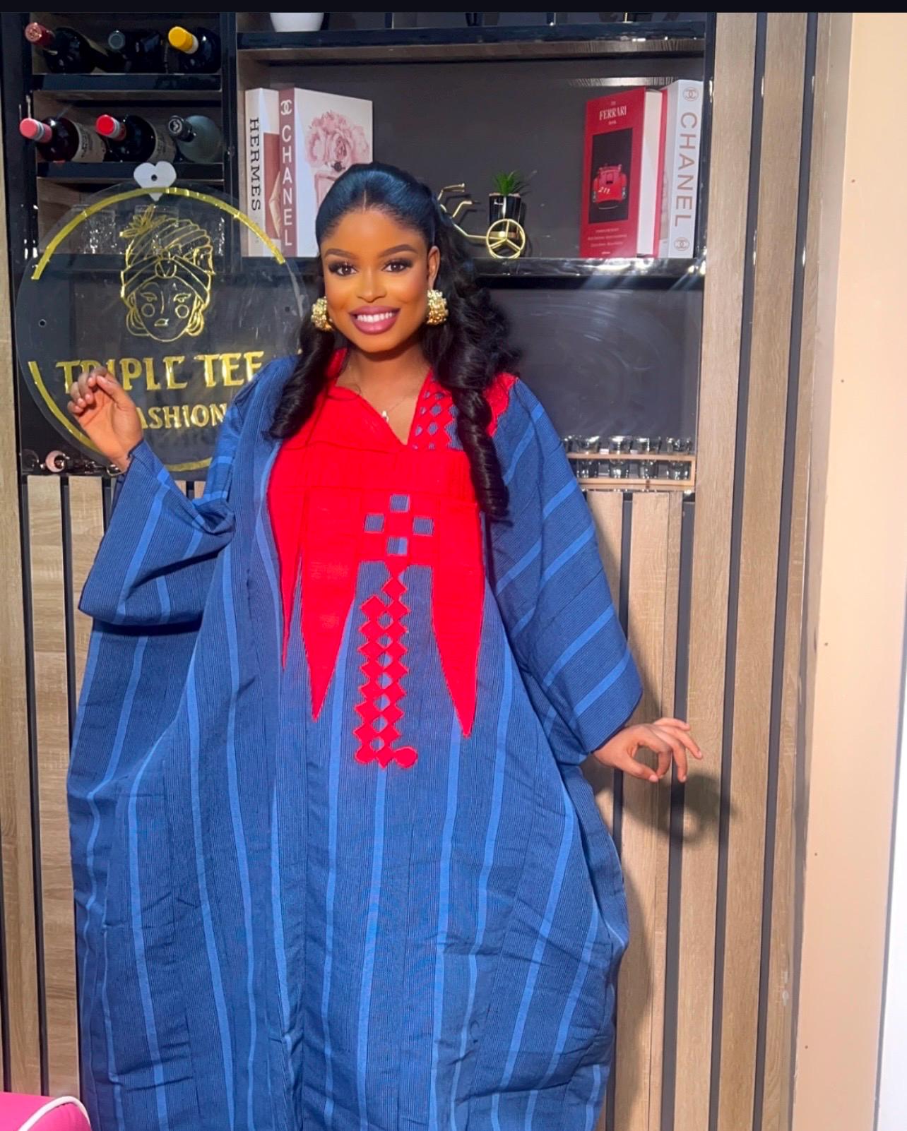 African aso oke boubou gown| Nigerian bride outfit| Rich aunty | African Photoshoot| Party wear| African Cultural Wear