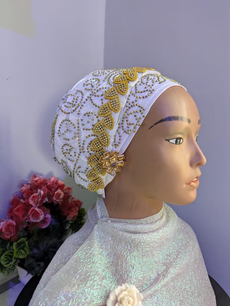 Luxury Turban Hat for Ladies| Pre tied Hat| Zara cap| Pre styled Head Tie| Ready To Wear Turban Headtie| African Auto cap| Muslim Women