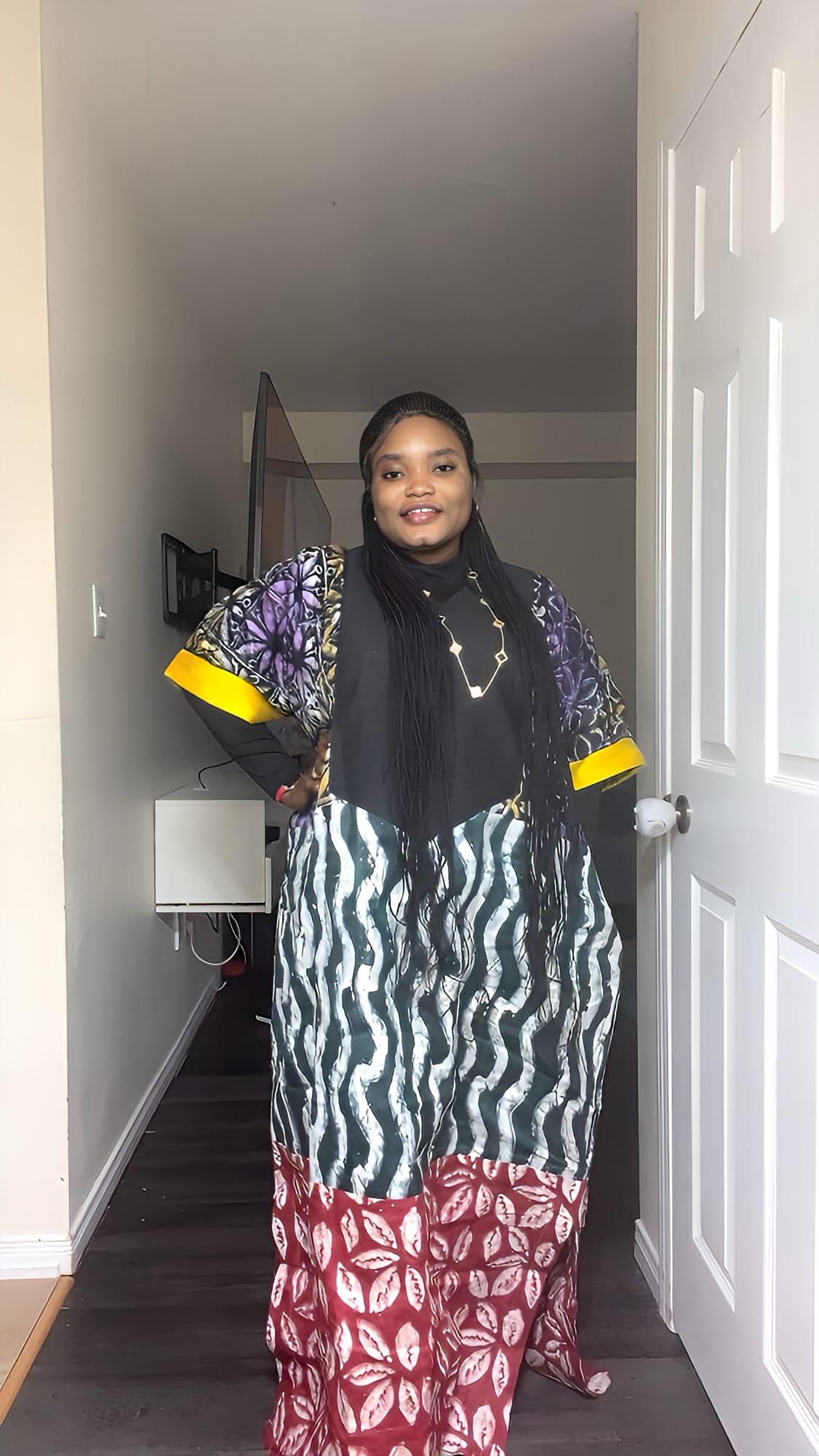 African Adire Batik dress| danshiki | Kaftan| Handmade African print dress | Nigerian made | Tie and Dye | Boubou| Rich aunty| Ankara
