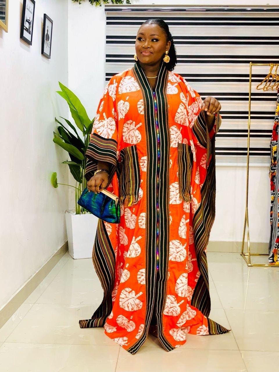 African Ankara Brocade dress| danshiki | Kaftan| Handmade African print dress | Nigerian made | Tie and Dye | Boubou| Rich aunty| Ankara