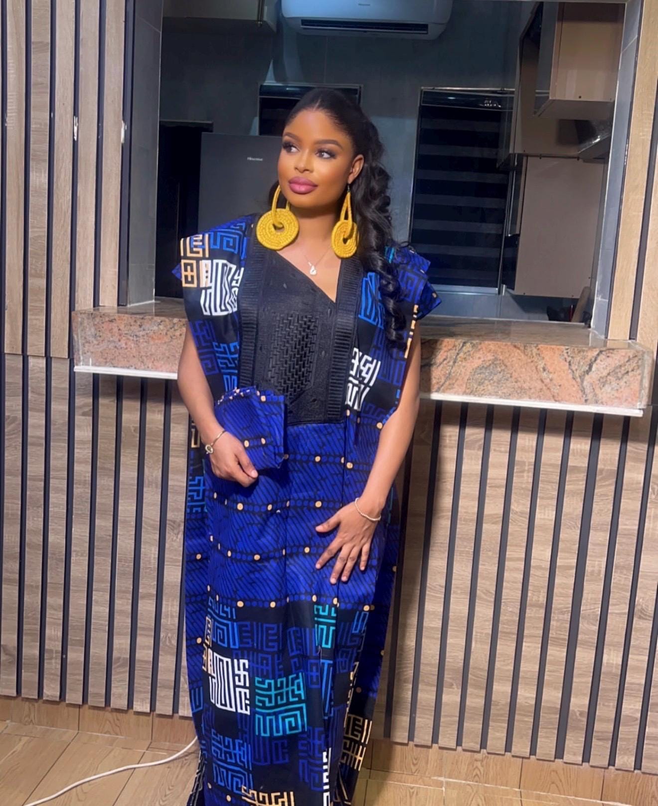 African Ankara dress| danshiki | Kaftan| African print dress | Nigerian made | Christmas dress | Embroidery| Boubou| Adire| Rich Aunty