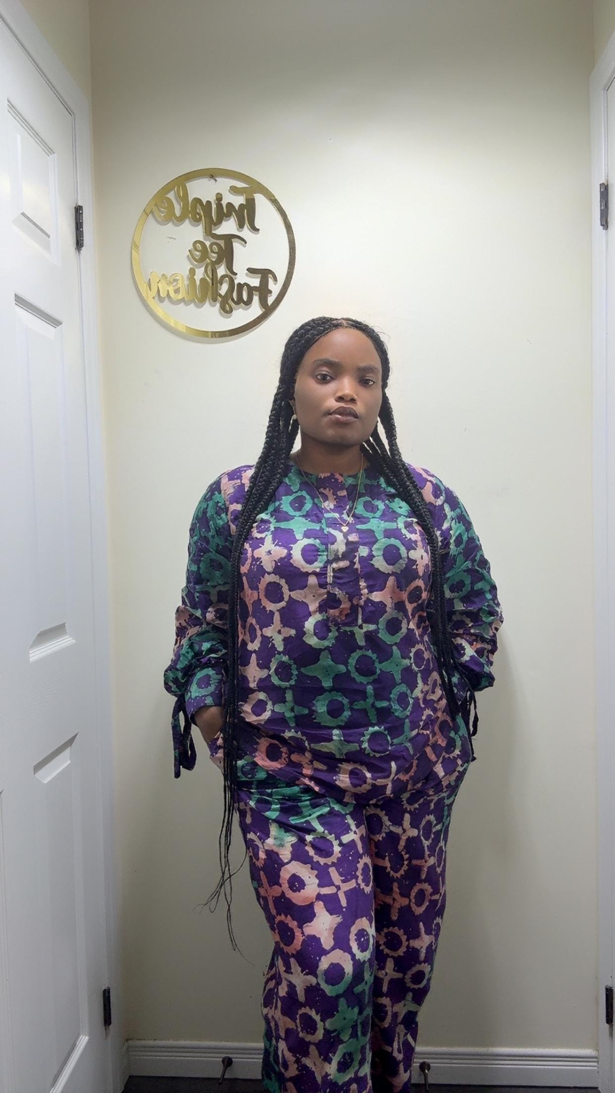 African Adire dress and trouser | danshiki | Kaftan| African print dress | Nigerian made | Wedding Party dress| Boubou | Rich aunty vibes