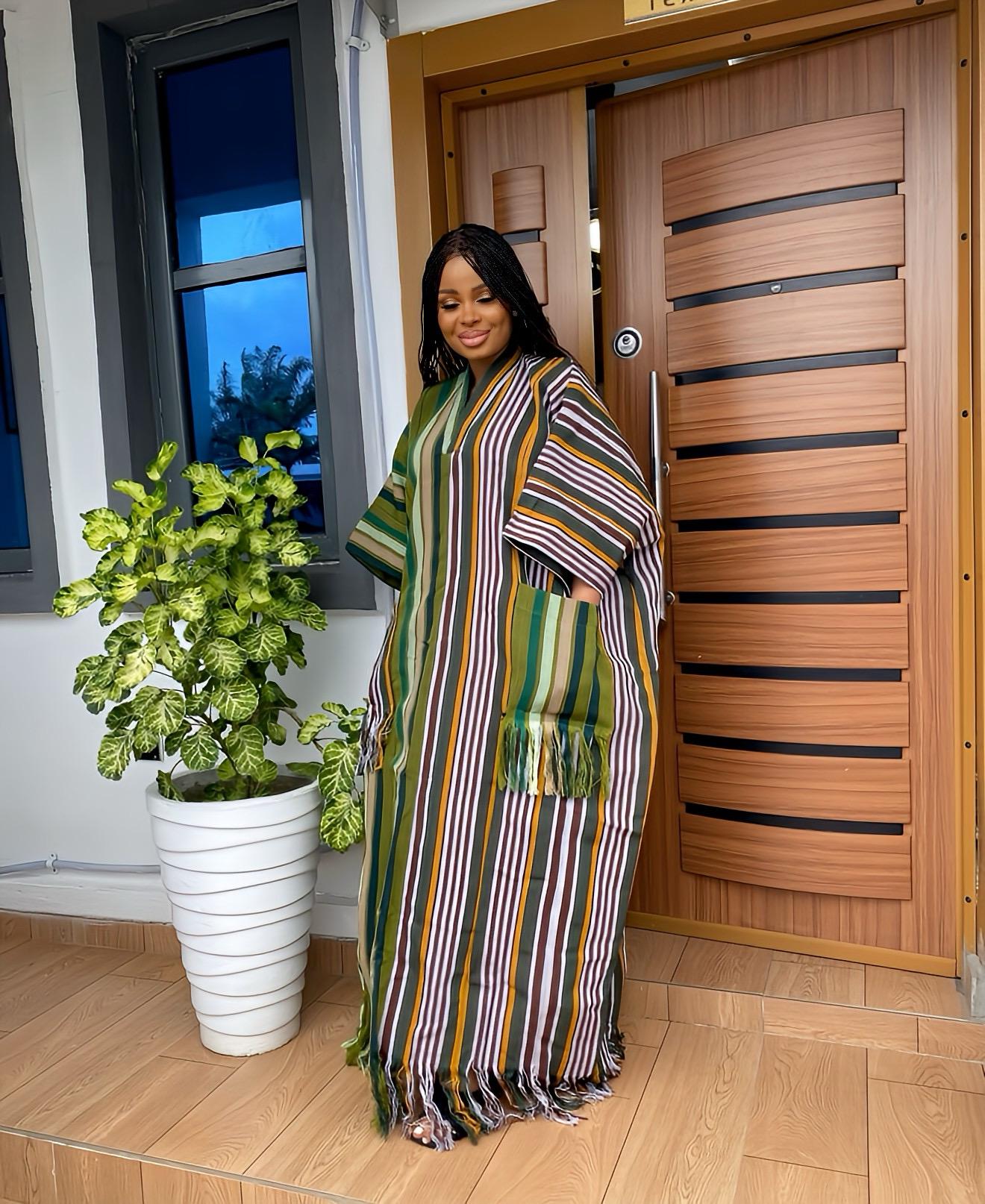 African aso oke boubou gown| Nigerian bride outfit| Rich aunty | African Photoshoot| Party wear| African Cultural Wear