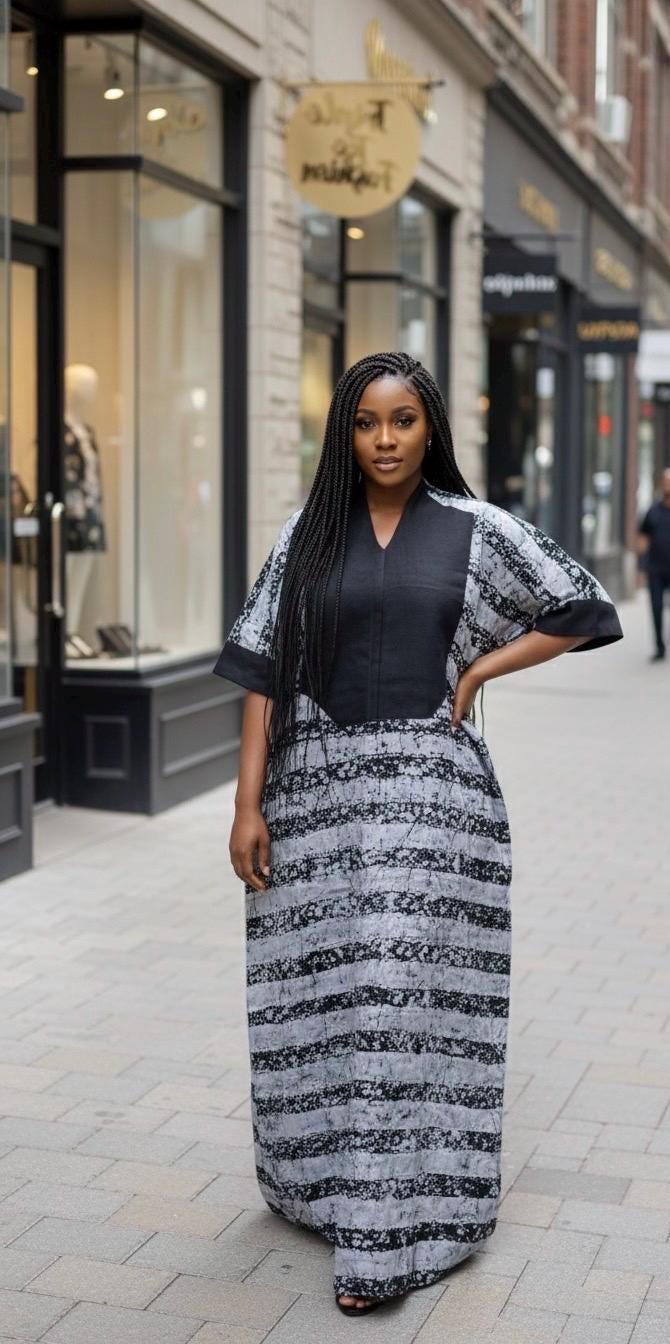 African Soft Adire Batik dress| danshiki | Kaftan| Handmade African print dress | Nigerian made | Tie and Dye | Boubou| Rich aunty| Ankara