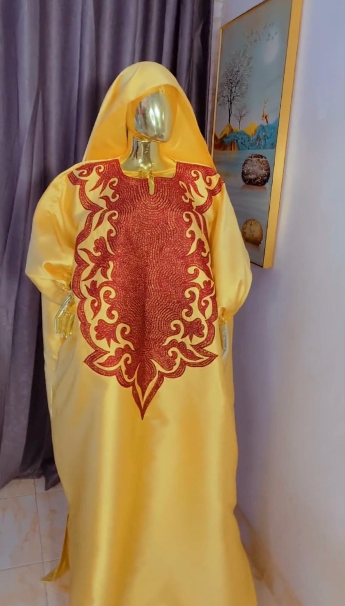 African Embroidery Mikado boubou | Mikado | long danshiki | Kaftan| Modest Dress | Rich aunty | Nigerian dress| Party dress| African Culture