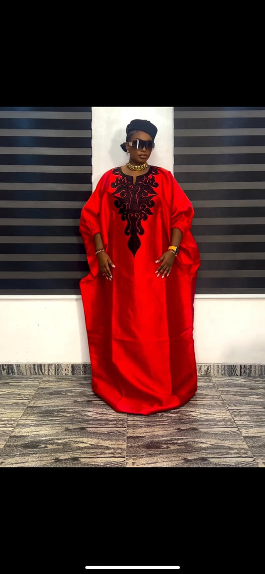 African Embroidery Mikado boubou | Mikado | long danshiki | Kaftan| Modest Dress | Rich aunty | Nigerian dress| Party dress| African Culture