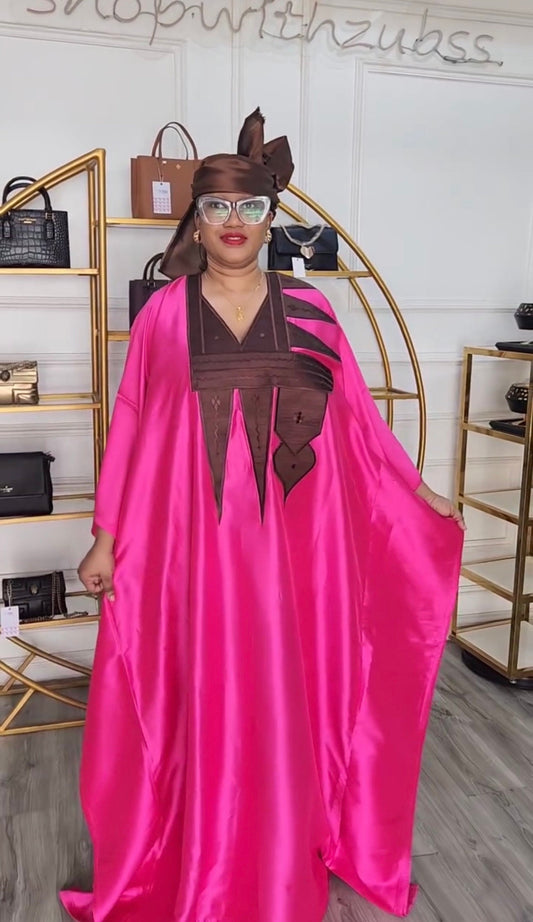 African Embroidery Silk boubou |Duchess Silk | long danshiki | Kaftan| Modest Dress | Rich aunty | Nigerian dress| Party dress