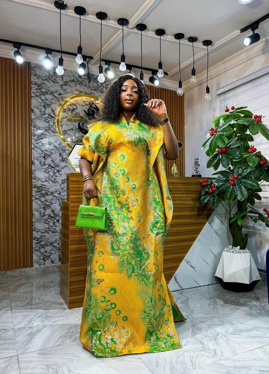 African brocade boubou dress| Rich aunty| danshiki | Kaftan| Jalabiya| Nigerian dress bubu| Party dress| European brocade boubou| Modesty