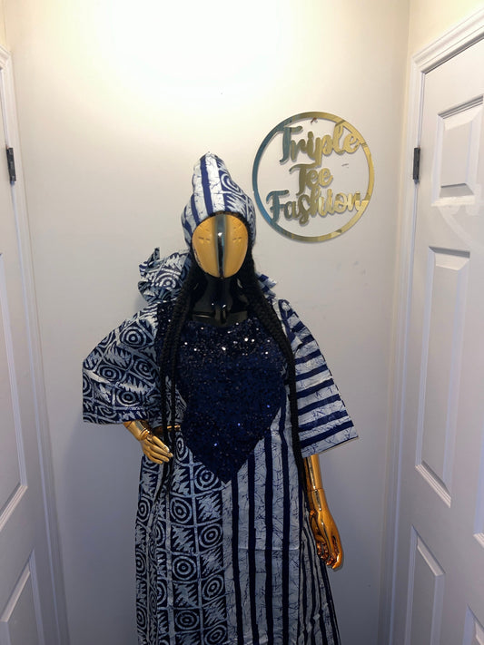 African Kampala boubou | Kaftan| Jalabiya| African wear | Nigerian made dress|Ankara Party dress| One size fits all| plus size bubu