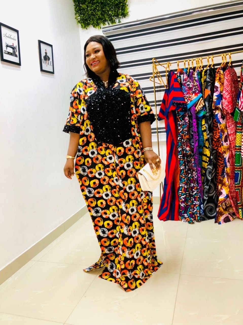 African Ankara dress| danshiki | Kaftan| African print dress | Nigerian made | Wedding Party dress| Boubou| Rich aunty vibes