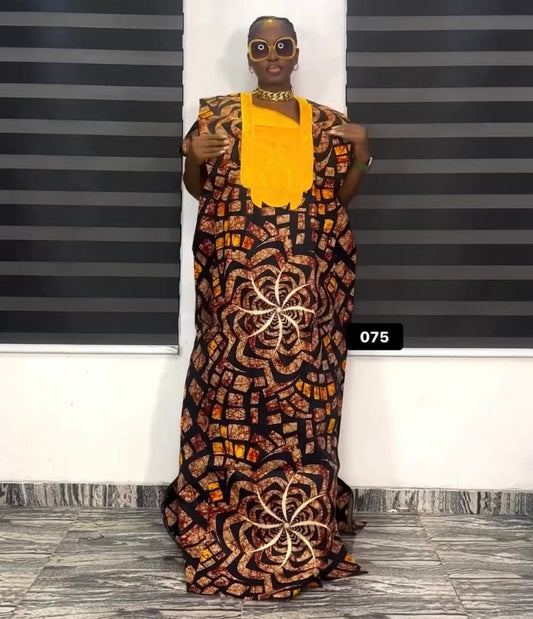 African Ankara dress| danshiki | Kaftan| African print dress | Nigerian made | Wedding Party dress| Boubou |Rich aunty vibes| Christmas| Eid