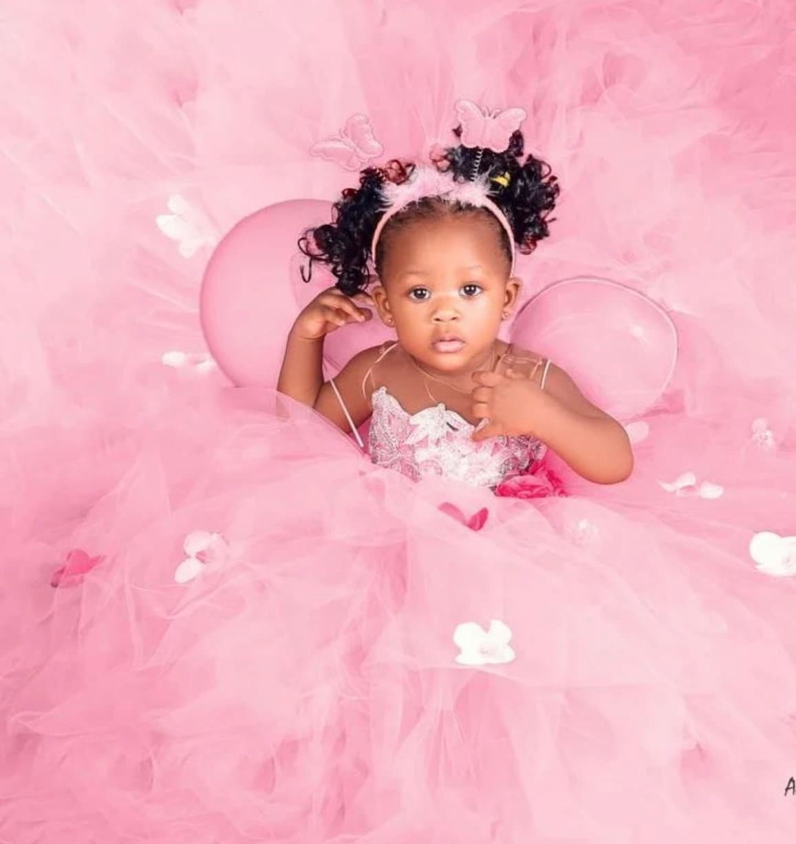 Beautiful Princess Baby Girl Birthday Dress| Flower Girl Dress| Fairytale Dress| Kids BallgownBlack History
