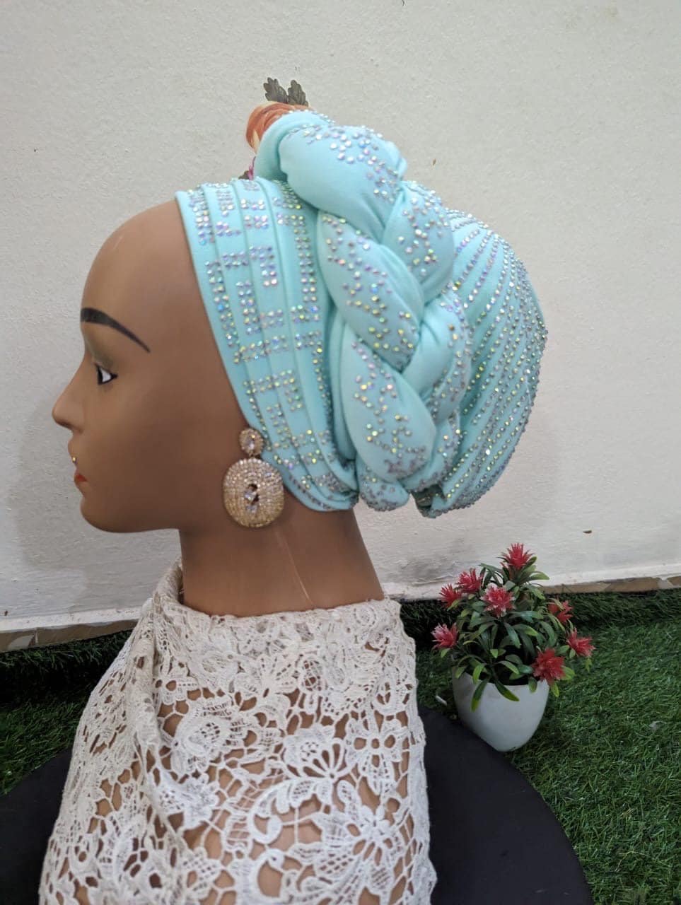 Luxury Turban Hat for Ladies| Pre tied Hat| Zara cap| Pre styled Head Tie| Ready To Wear Turban Headtie| African Auto cap| Muslim Women