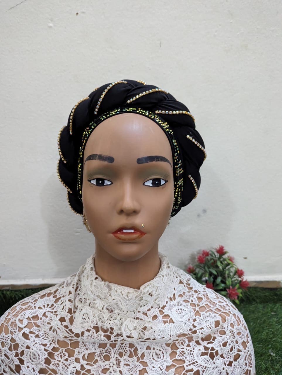 Luxury Turban Hat for Ladies| Pre tied Hat| Zara cap| Pre styled Head Tie| Ready To Wear Turban Headtie| African Auto cap| Muslim Women