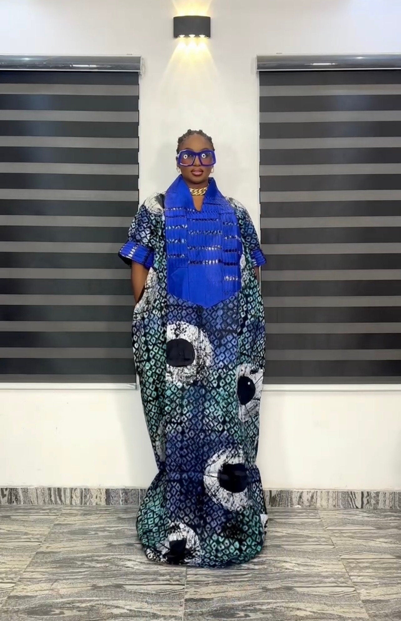 African Adire Batik dress| danshiki | Kaftan| Handmade African print dress | Nigerian made | Tie and Dye | Boubou| Rich aunty| Ankara