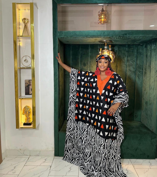 African Ankara boubou | long danshiki | Kaftan| Jalabiya| Adire | Ankara| Nigerian made| Kaftan| Modest dress| Ramadan| Rich Aunty