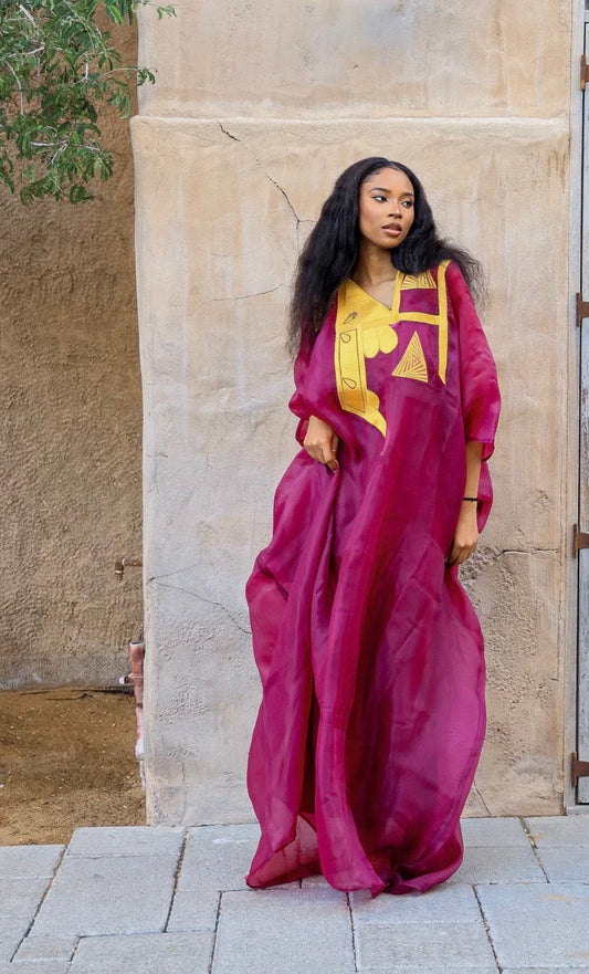African Organdi boubou| long danshiki | Kaftan| Jalabiya| Rich aunty | Nigerian made dress|