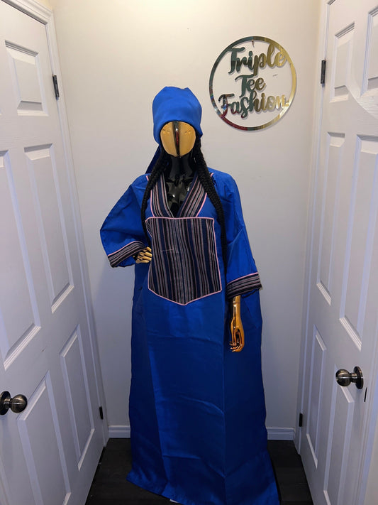 African Mikado Boubou| danshiki | Kaftan| Jalabiya| Rich aunty | Nigerian dress| Party dress| One size fits all| Mikado and aso oke boubou