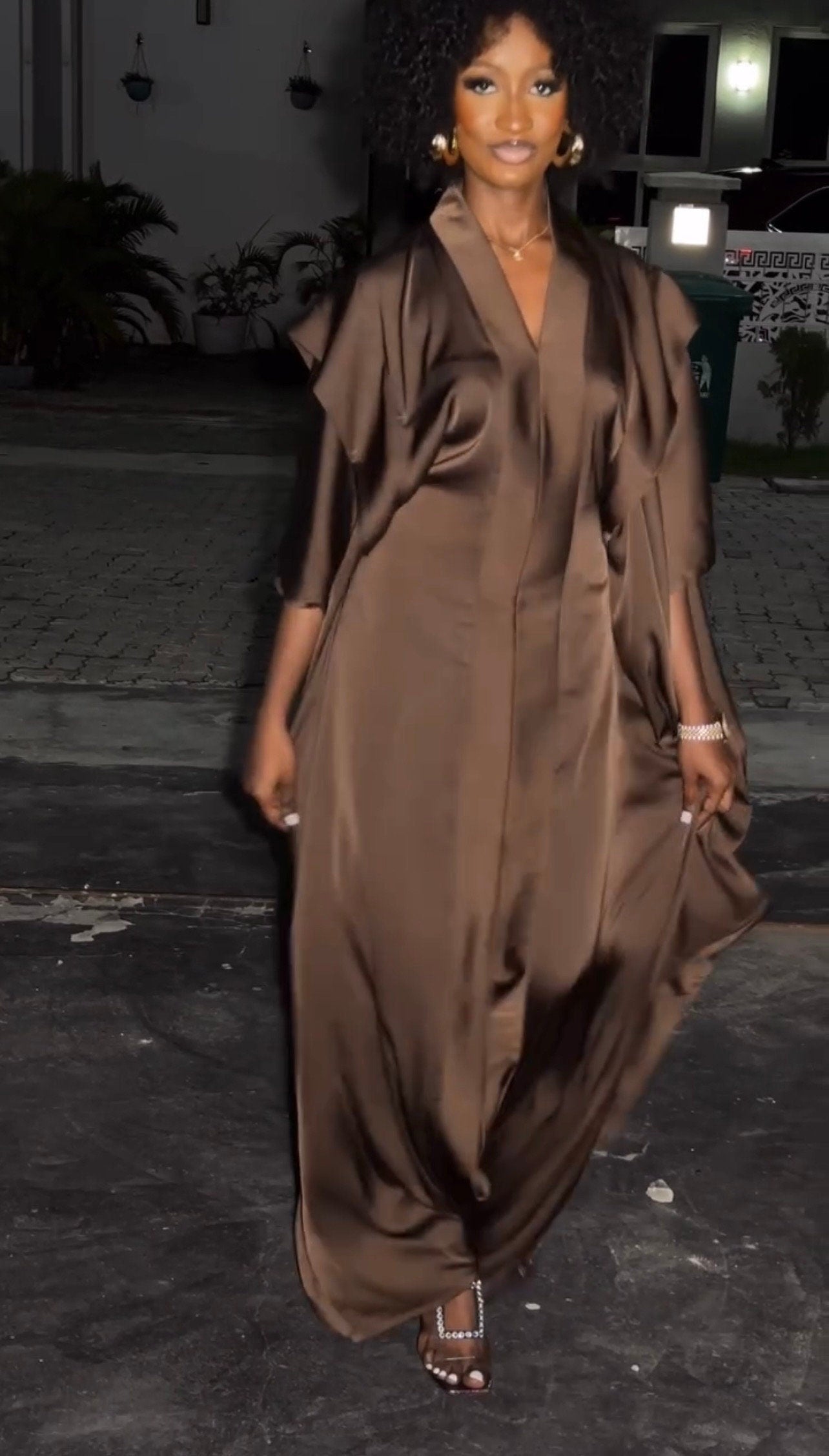 High quality duchess silk dress| Boubou| Rich aunty vibes| African dress| danshiki | Kaftan| Jalabiya| Rich aunty | Nigerian dress| Ankara
