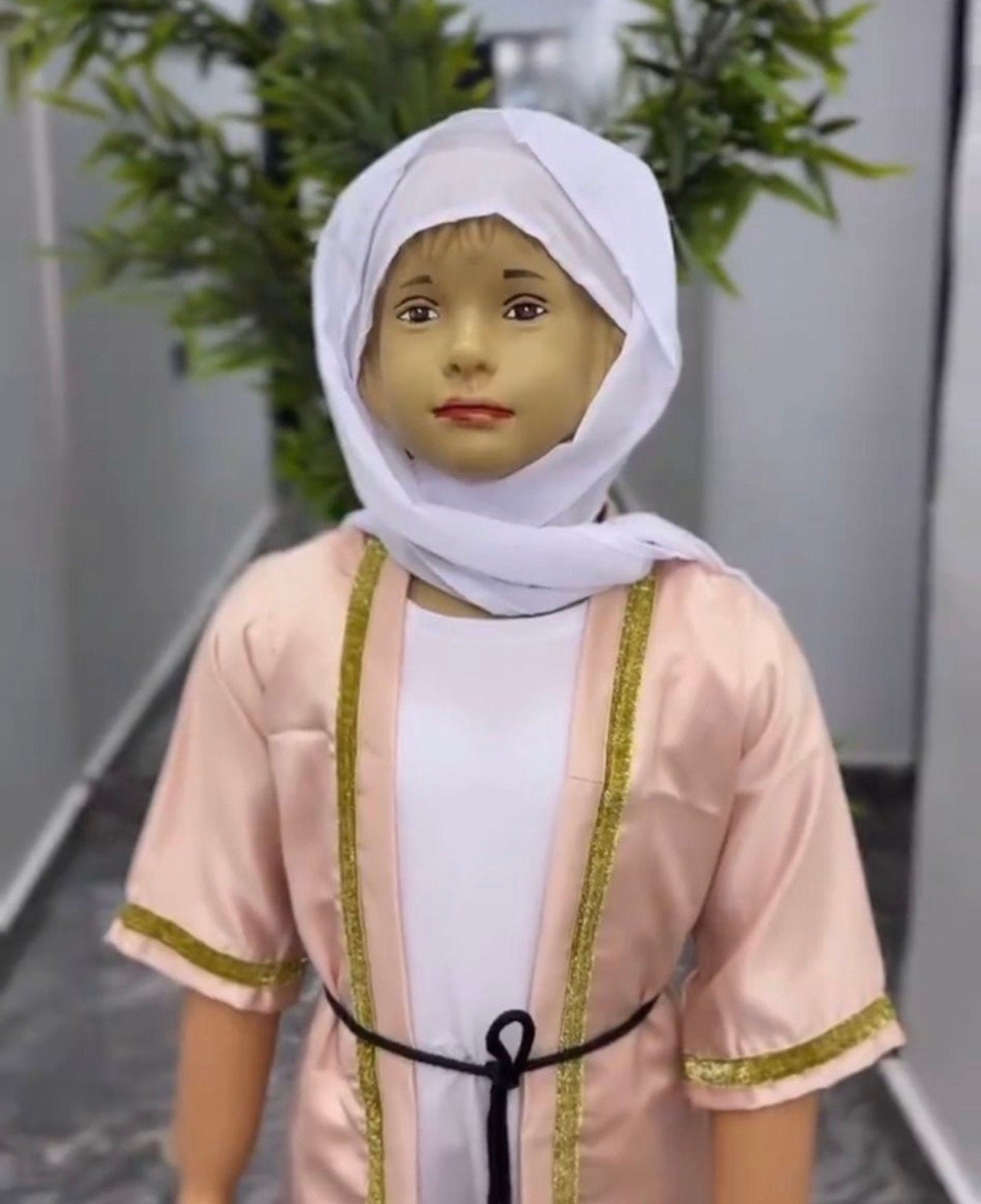 Baby Girl Eid Jalabiya Dress | Muslim Kids Abaya