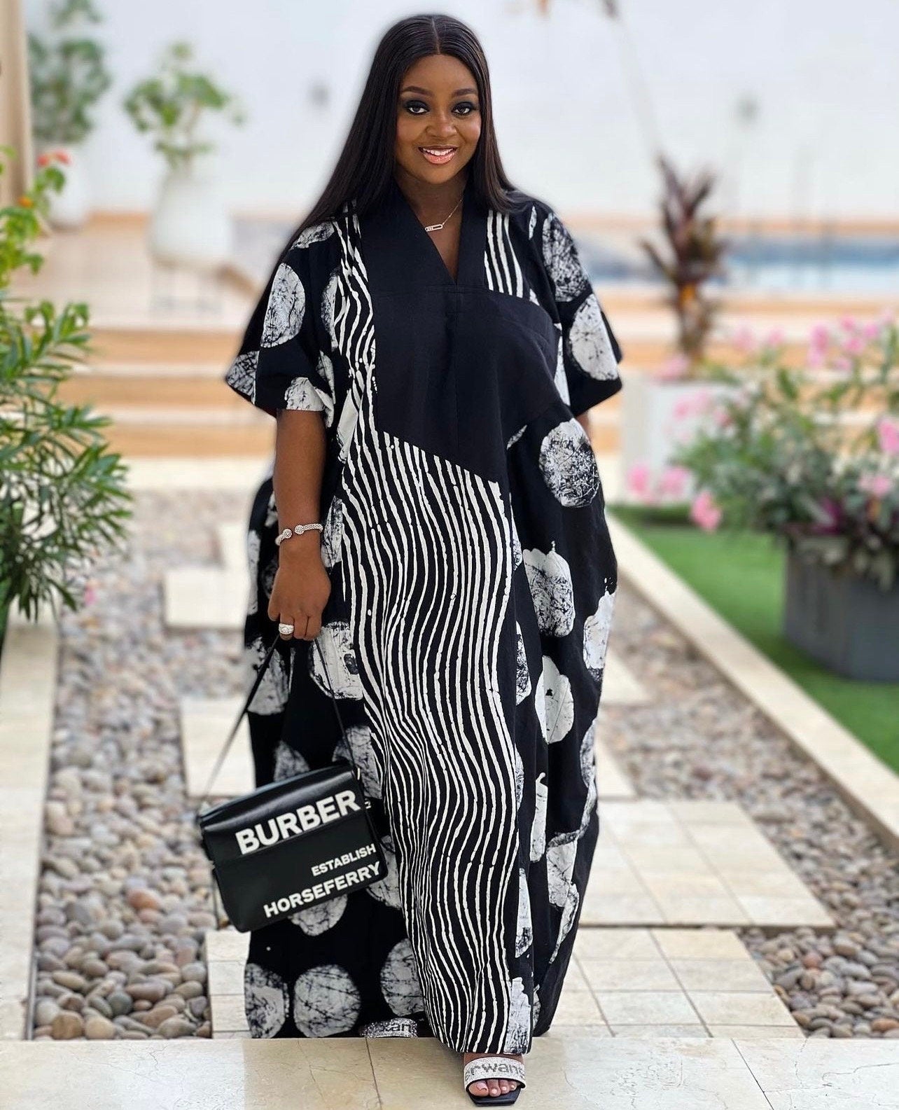 African Adire Batik dress| danshiki | Kaftan| Handmade African print dress | Nigerian made | Tie and Dye | Boubou| Rich aunty| Ankara