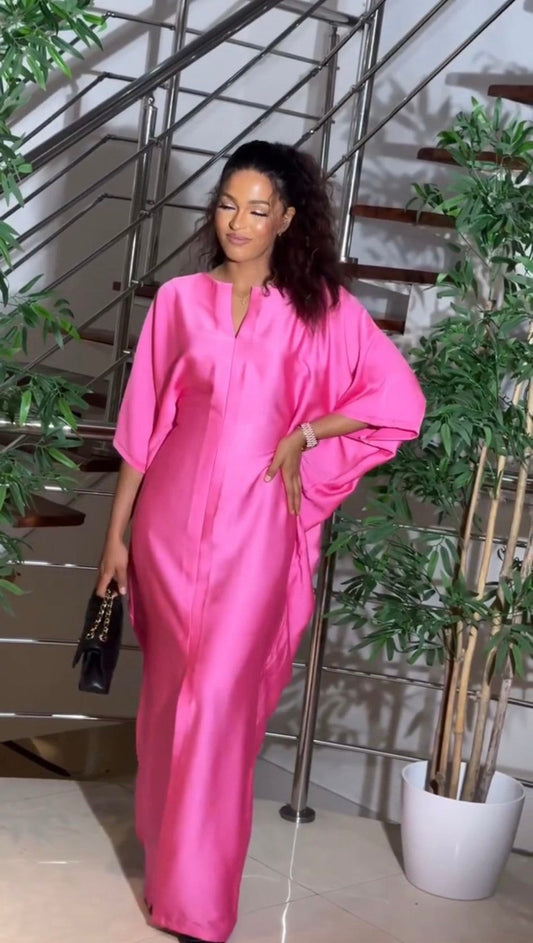 High quality duchess silk dress| Boubou| Rich aunty vibes| African dress| danshiki | Kaftan| Jalabiya| Rich aunty | Nigerian dress| Ankara