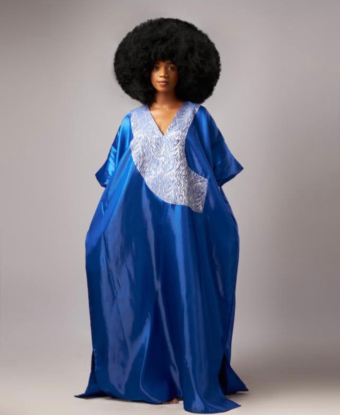 African Liquid Mikado Brocade Boubou| danshiki | Kaftan| Jalabiya| Rich aunty | Nigerian dress| One size fits all| Mikado Brocade boubou